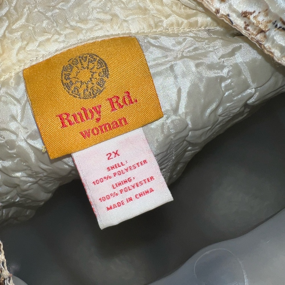 Ruby Rd. Puffy dress jacket - Picture 6 of 6